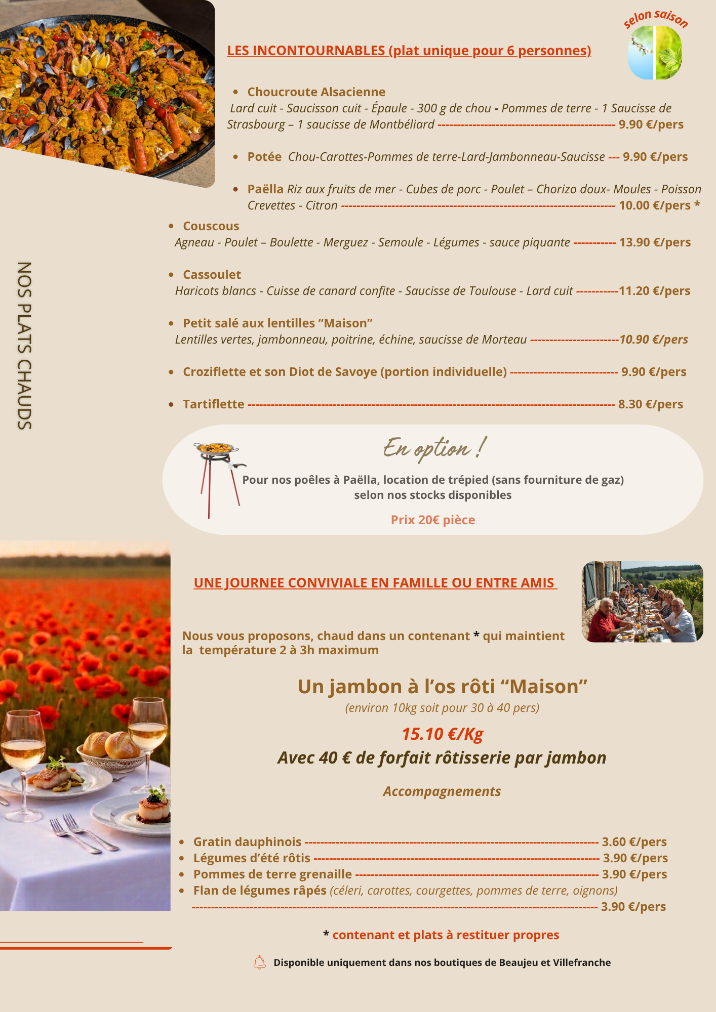 Les Incontournables