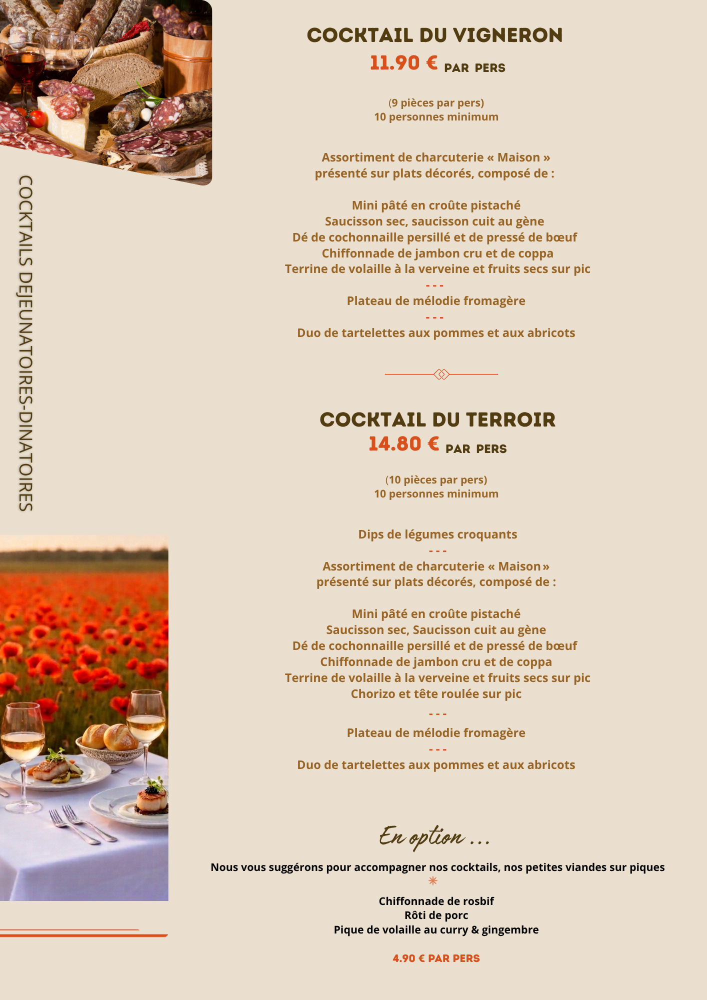Cocktails Traiteur